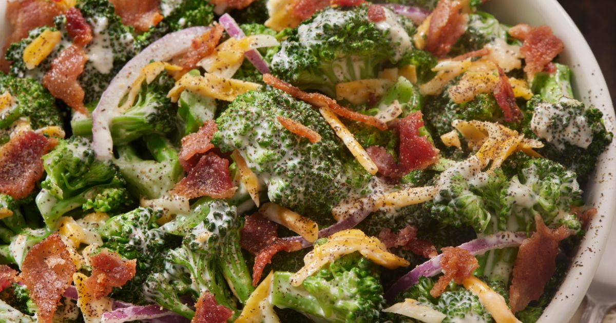 Romerige Brokkoli slaai