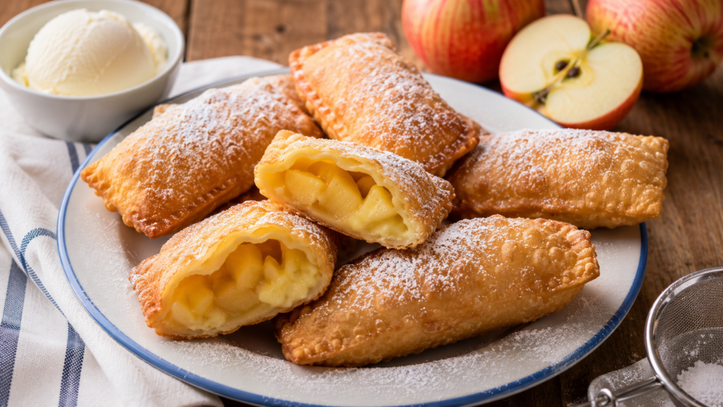 Appeltertjies met vla vulsel