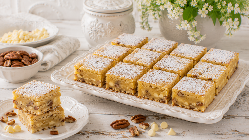 Pekan Milkybar Blondies