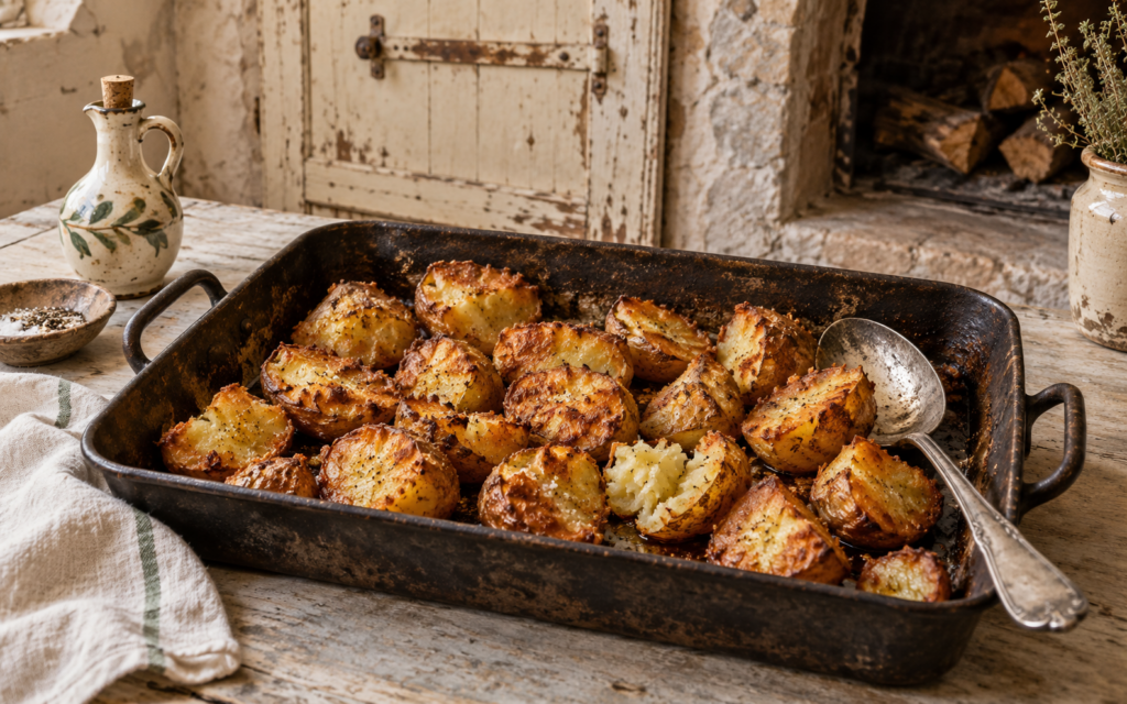 Brosgebakte Aartappels