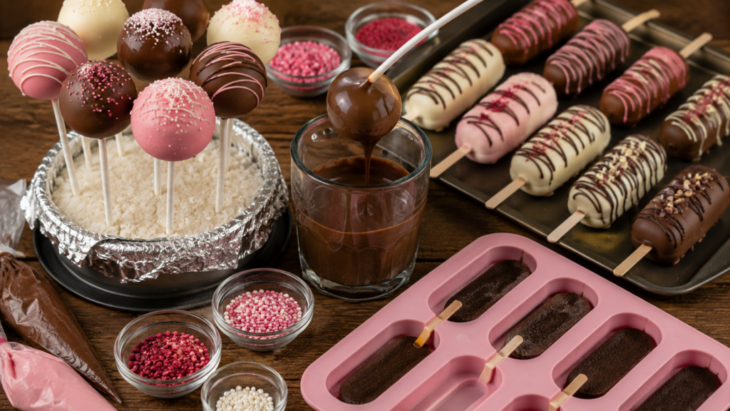 Cake pops en Icecle pops