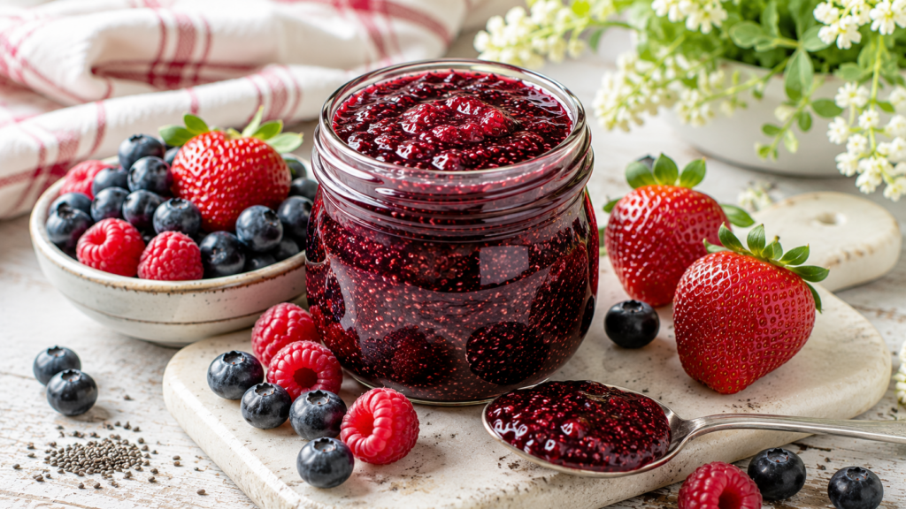 Sugar free Berry jam