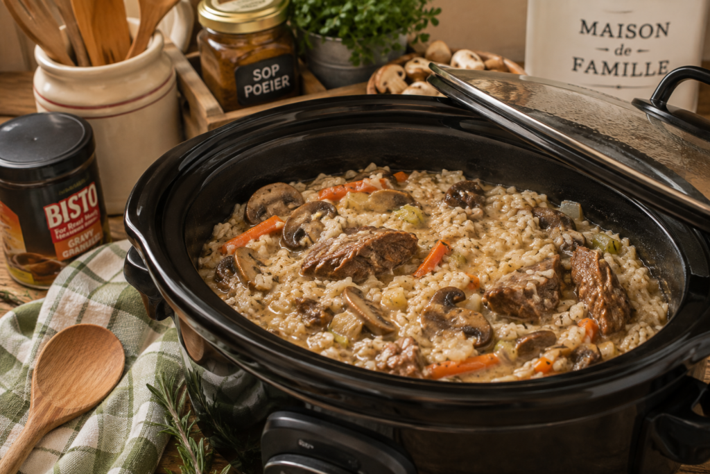 Een-pot-bees risotto