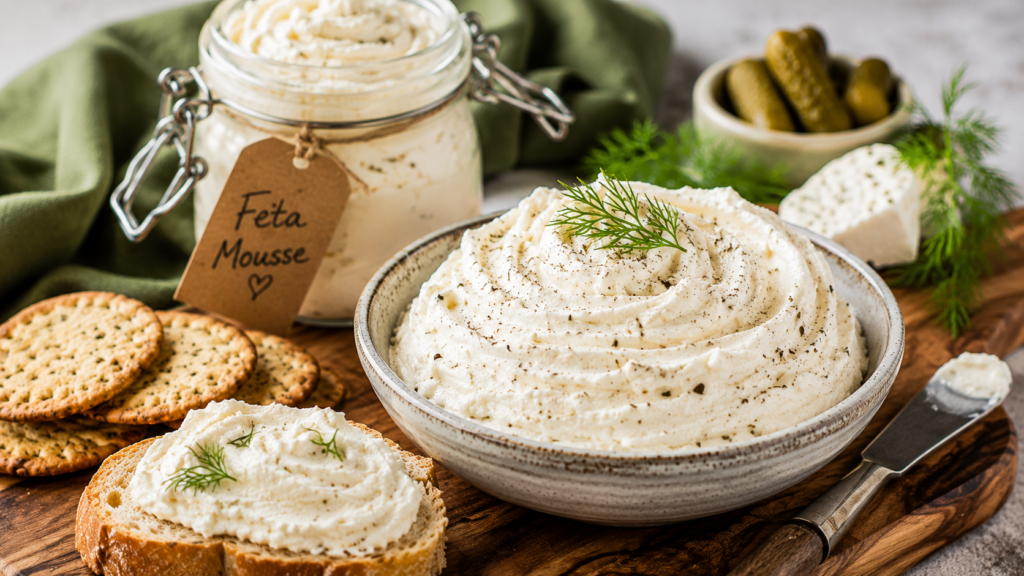 Feta mousse