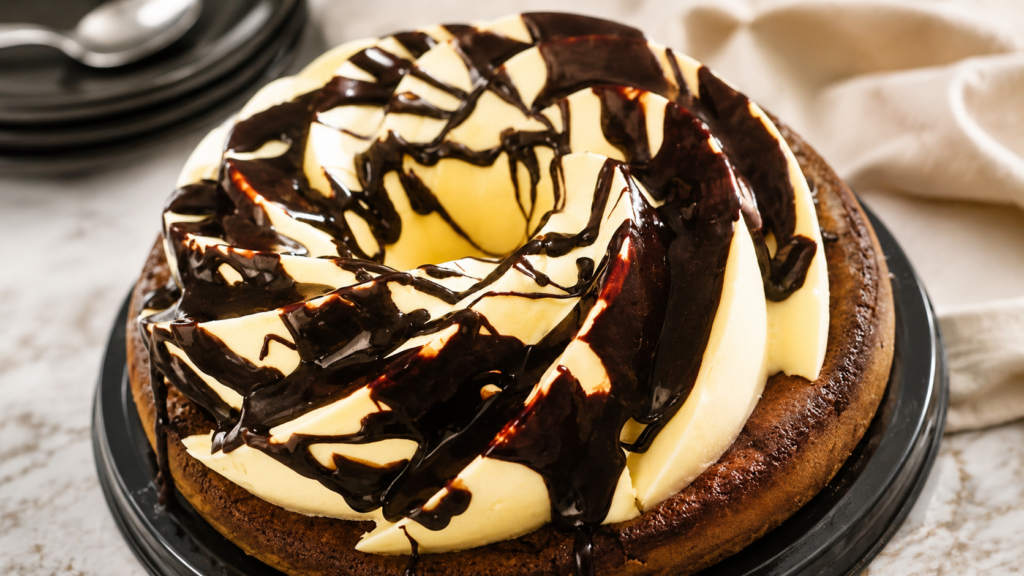 Fudge Picasso mousse koek