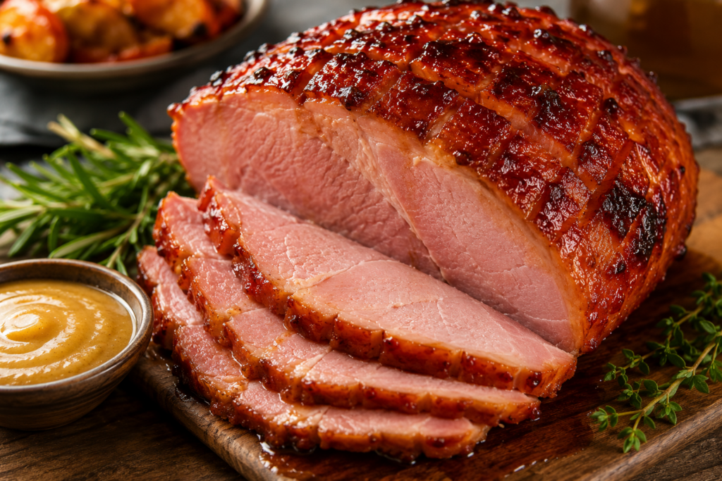 Gammon met Soet mosterd