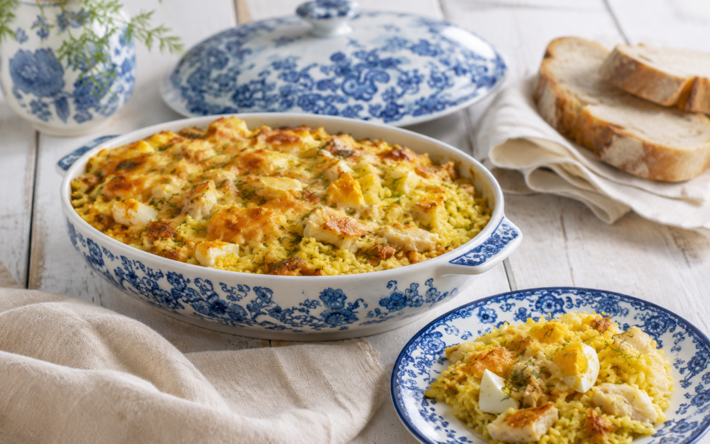 Gerookte Haddock Kedgeree