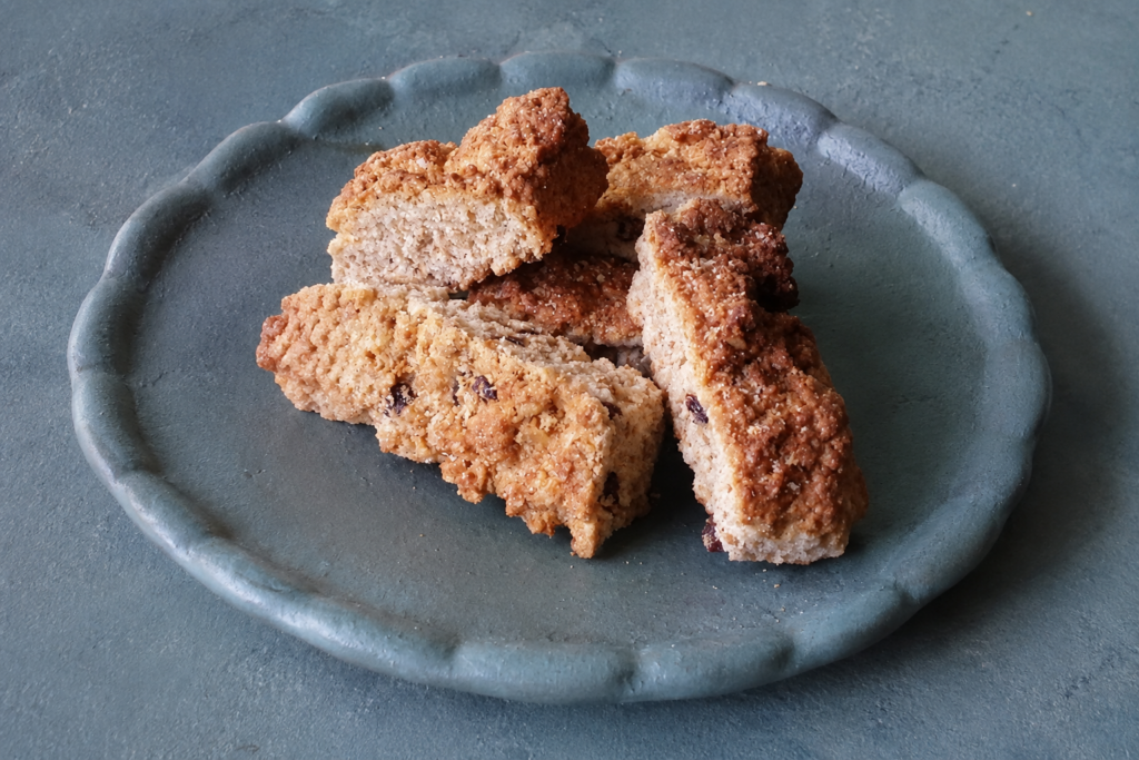 Growwe Karringmelk beskuit met ‘n Les