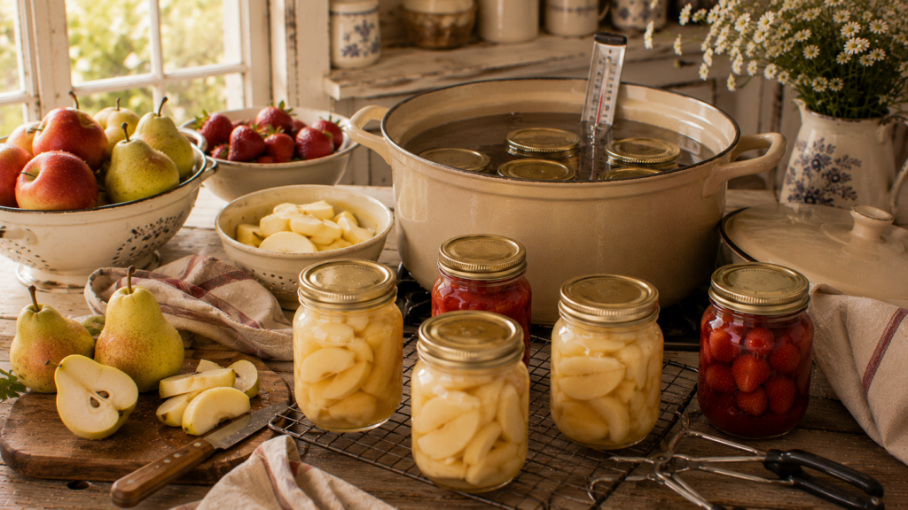 Ingelegde Appels en Pere