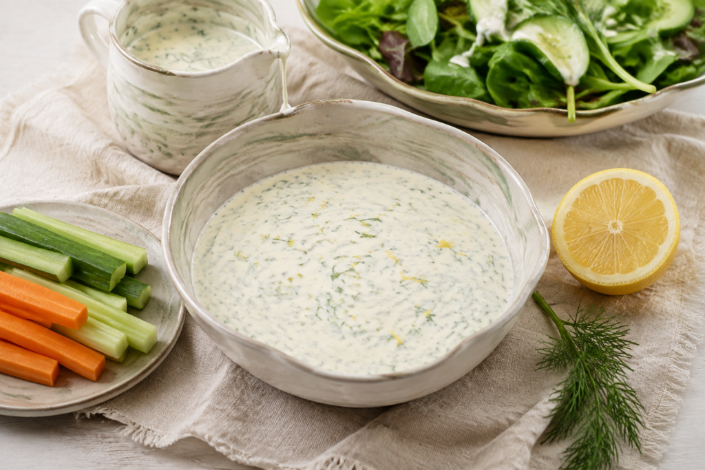 Lae-vet Joghurt slaaisous