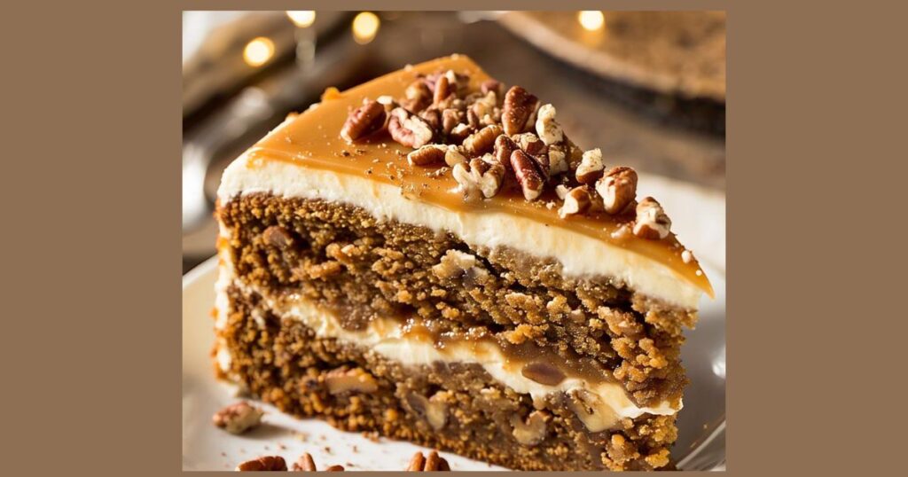 Maklike Karamel-Pekanneutkoek