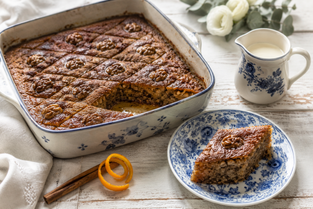 Okkerneut koek