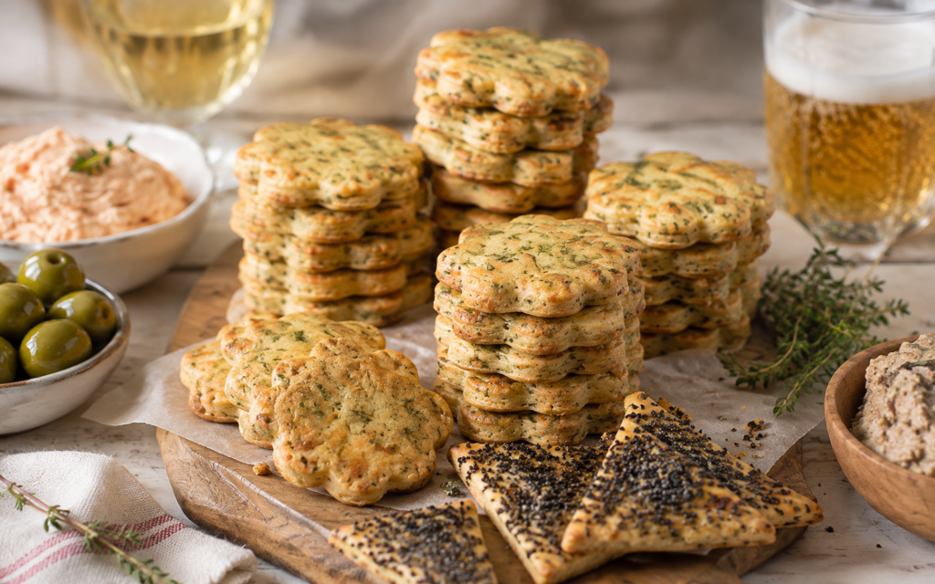 Paprika en Dill kaaskoekies