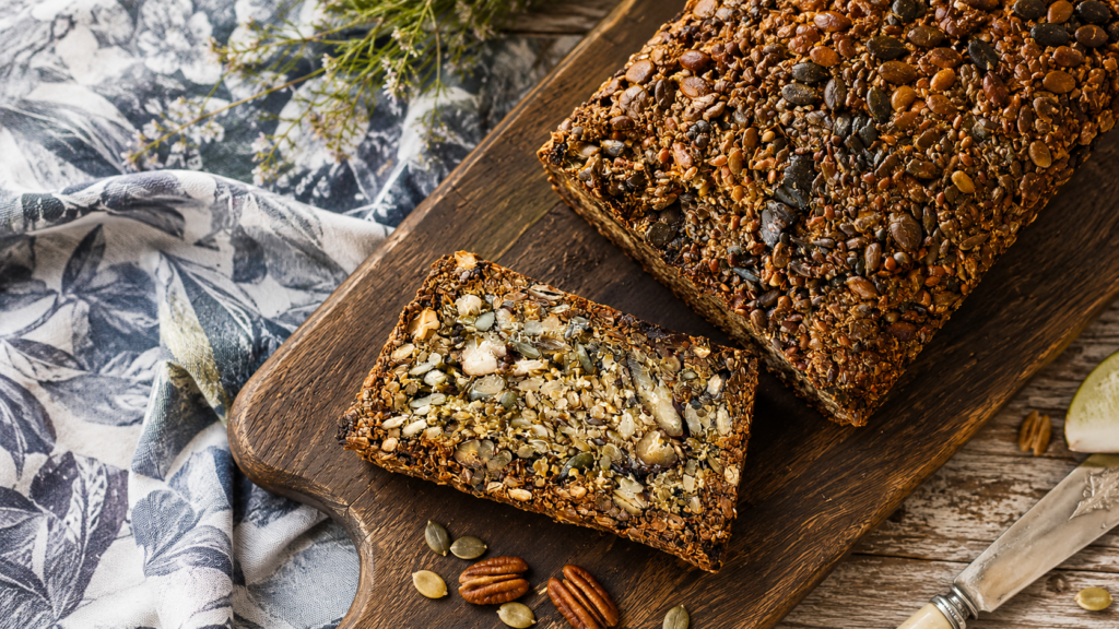 Pekan-Saad brood gluten vry