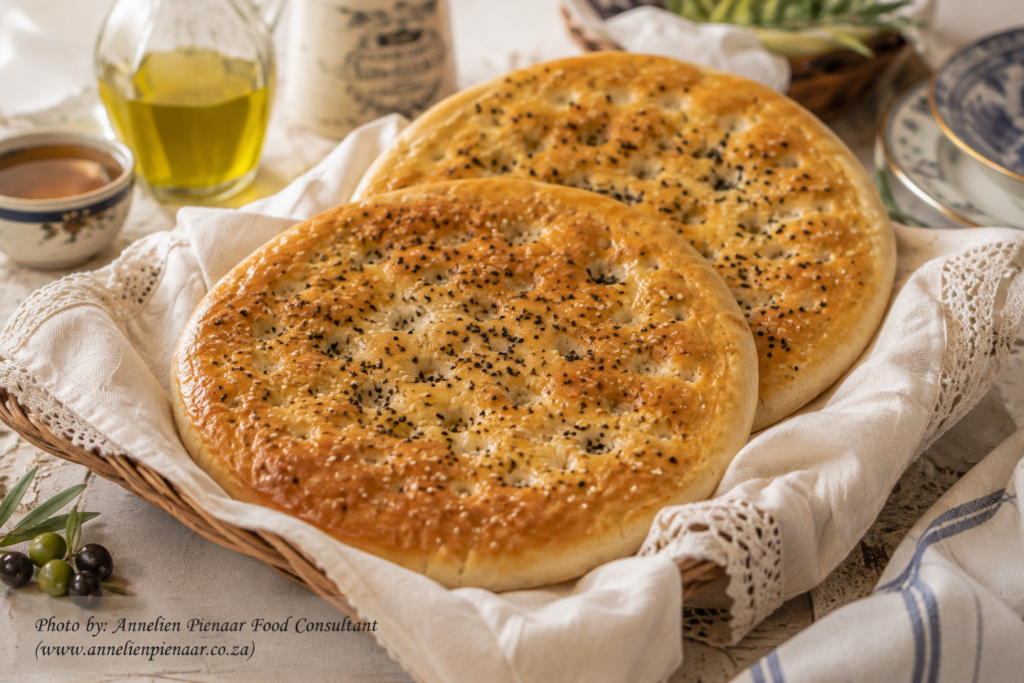 Marokkaanse broodjie (Pide)