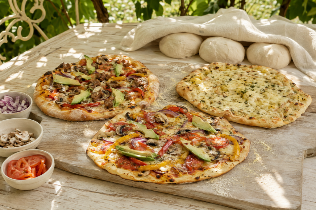 Pizza basis met gis
