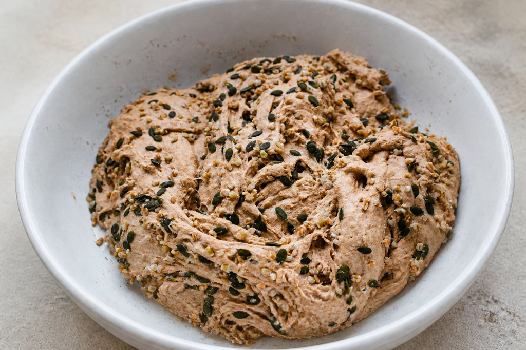 Volkoring pampoensaad brood