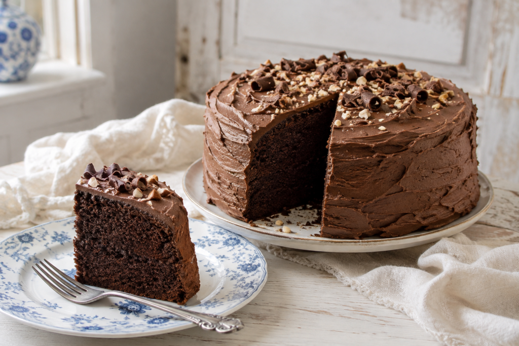 Sjokolade Aartappelkoek met ‘n twist