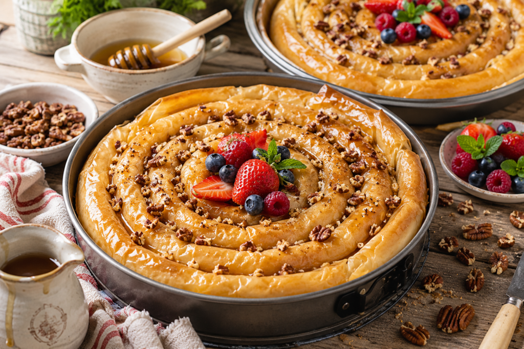 Spanakopita kaaskoek Twist