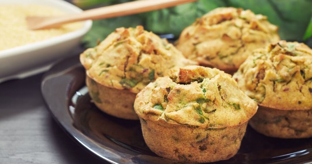 Spinasie en Feta muffins met ‘n Twist