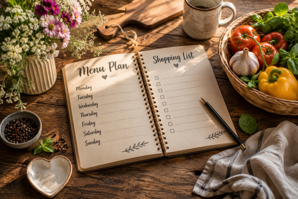 Spyskaart Beplanning