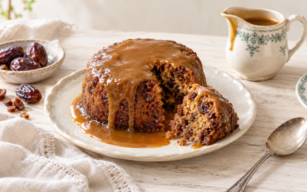 Mikrogolf Sticky Toffee poeding