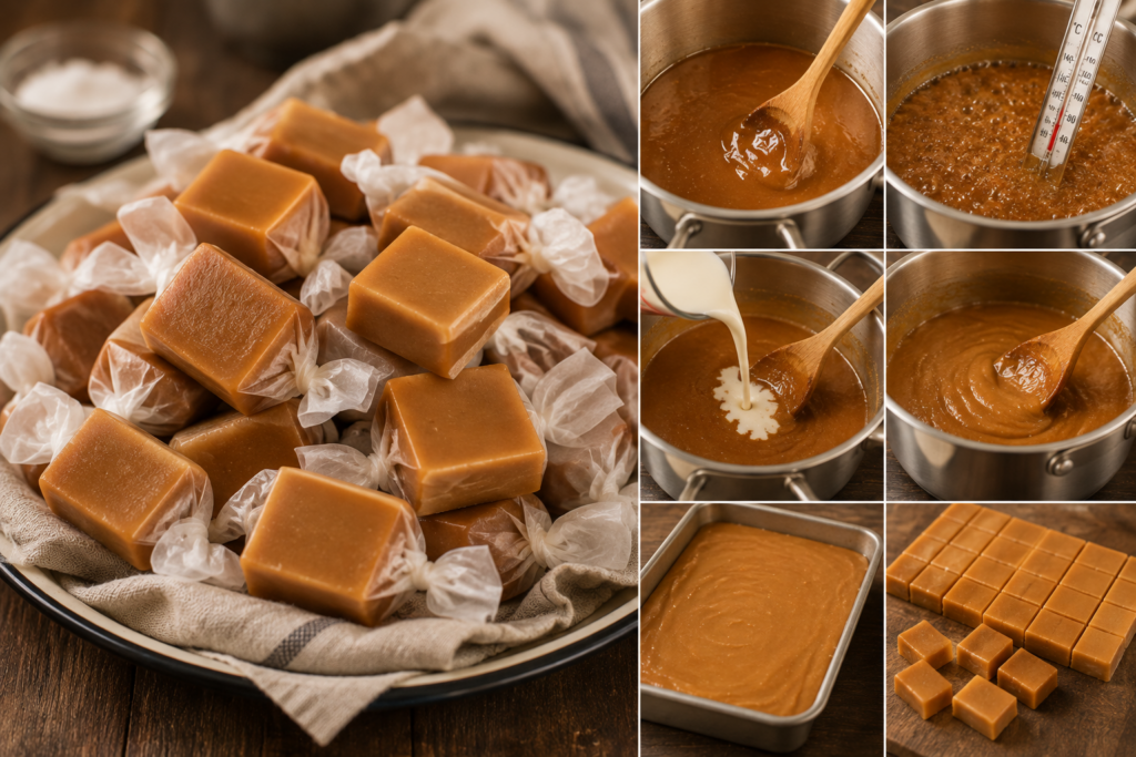 Toffie karamel lekkers