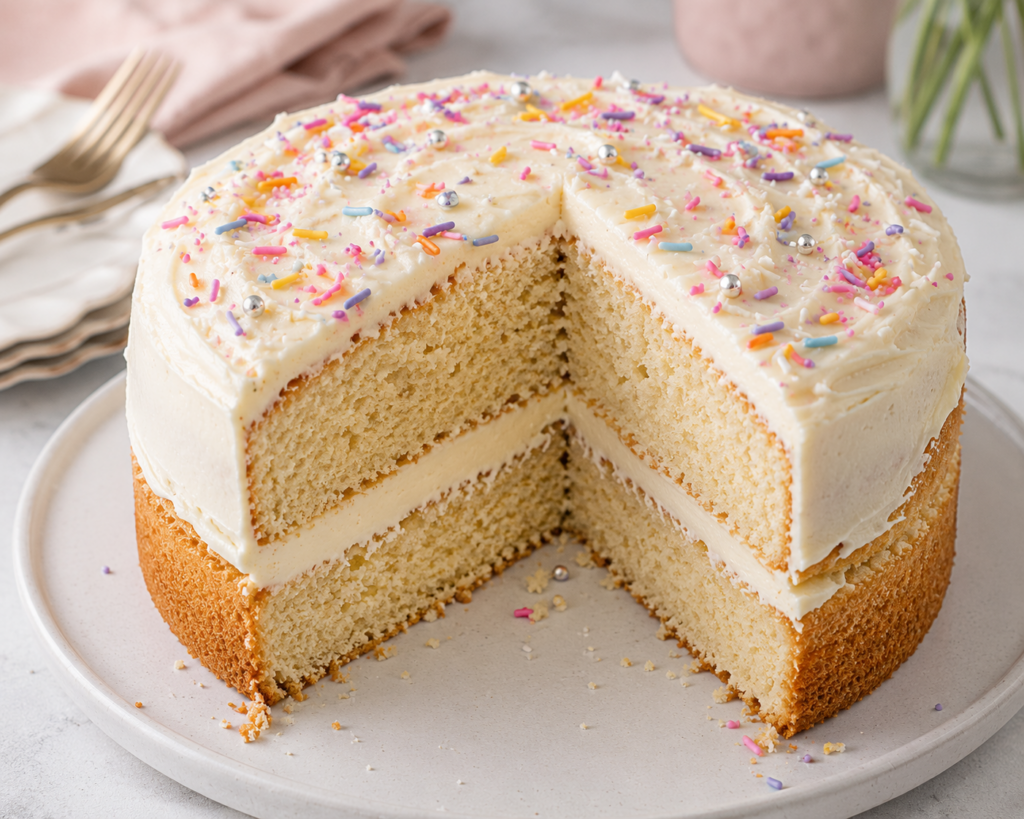 Cake base: Gluten-, Egg-, Dairy-, Sugar free (vegan)