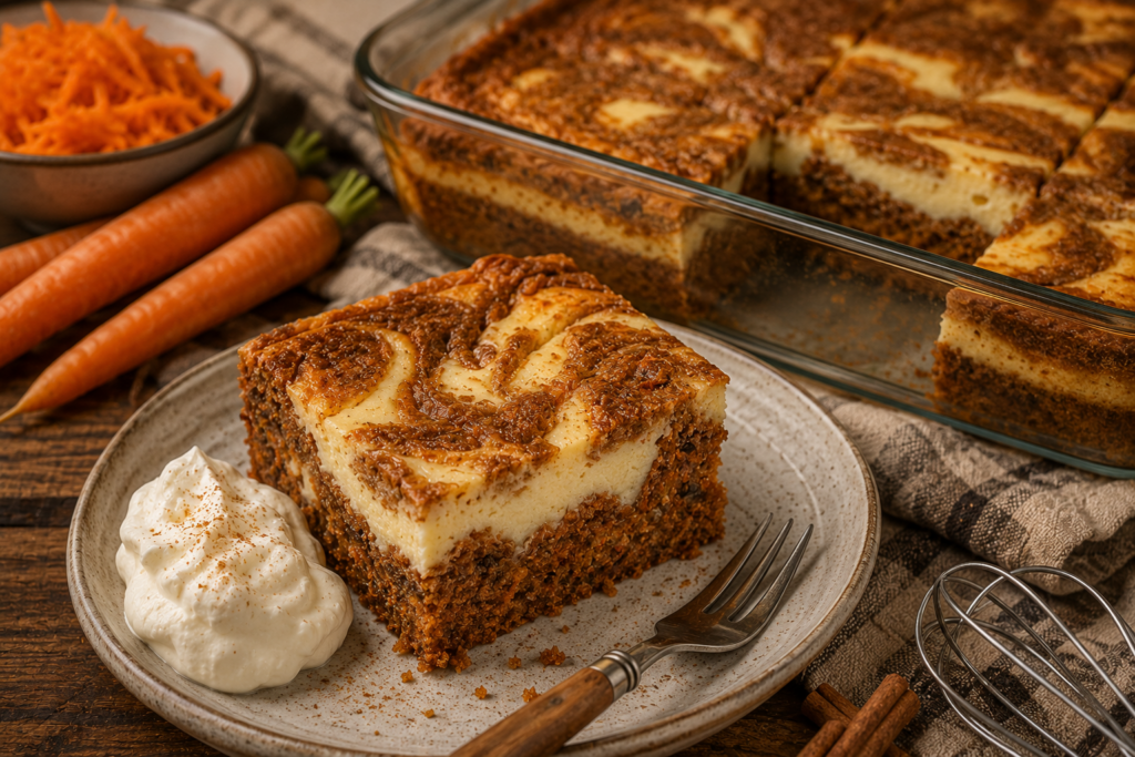 Wortel kaaskoek