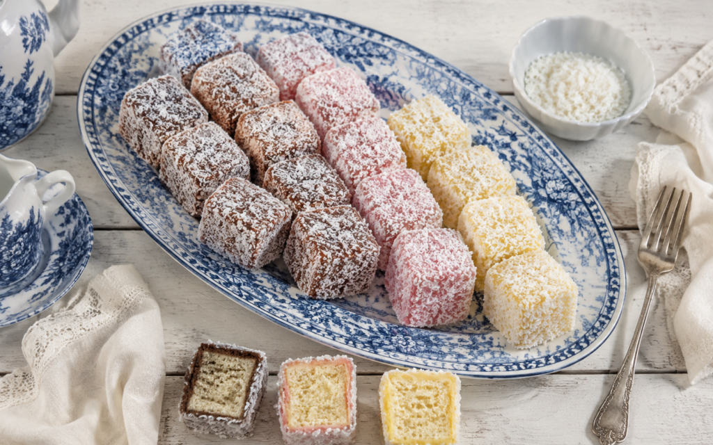 Ystervarkies / Lammingtons met ‘n Twist (gekleurd ook)
