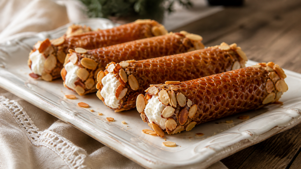 Brandy Snaps / Gemmer rolletjies / Obletjies