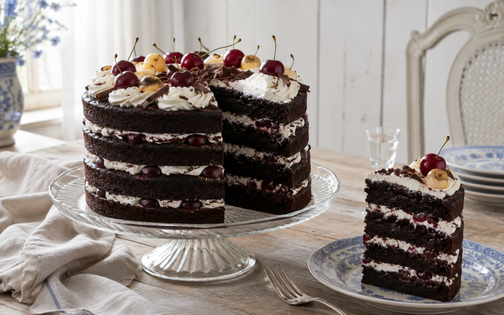 Swartwoud Kersiekoek / Blackforest Cake
